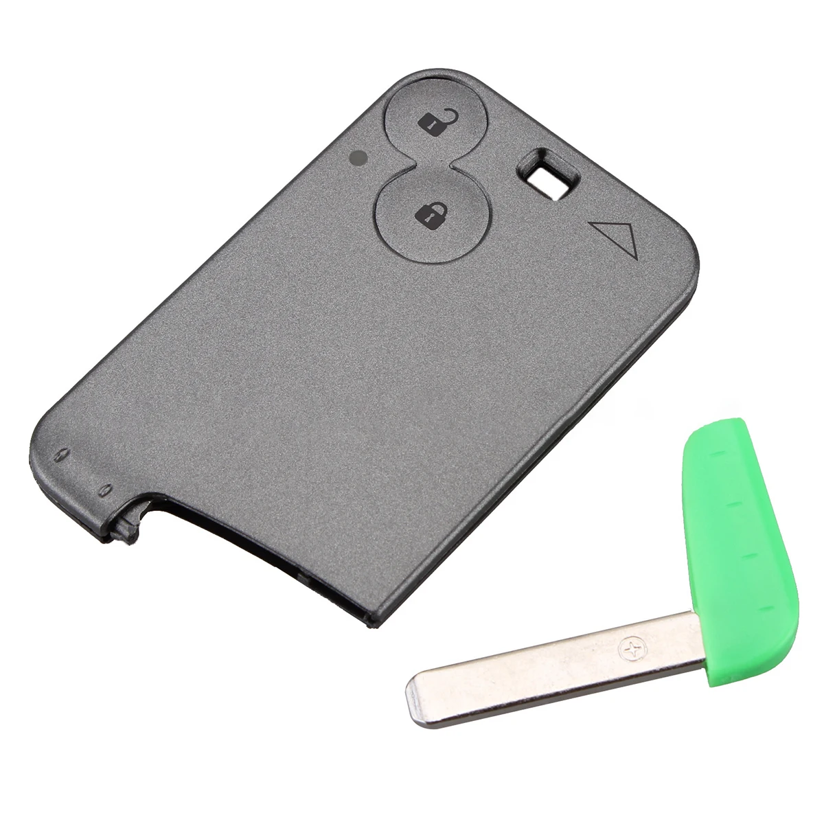 

Replacement 2 Button Remote Key Card Shell Case Smart Card Key Case for Renault Laguna