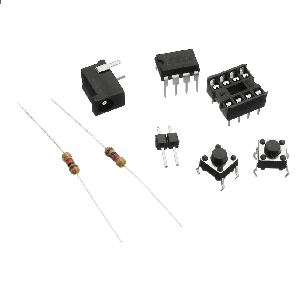  LEORY DIY 5V Two Color LED Thunderbolt Flash Kit Teaching Kit Alarm Lamp Circuit - 32985318658