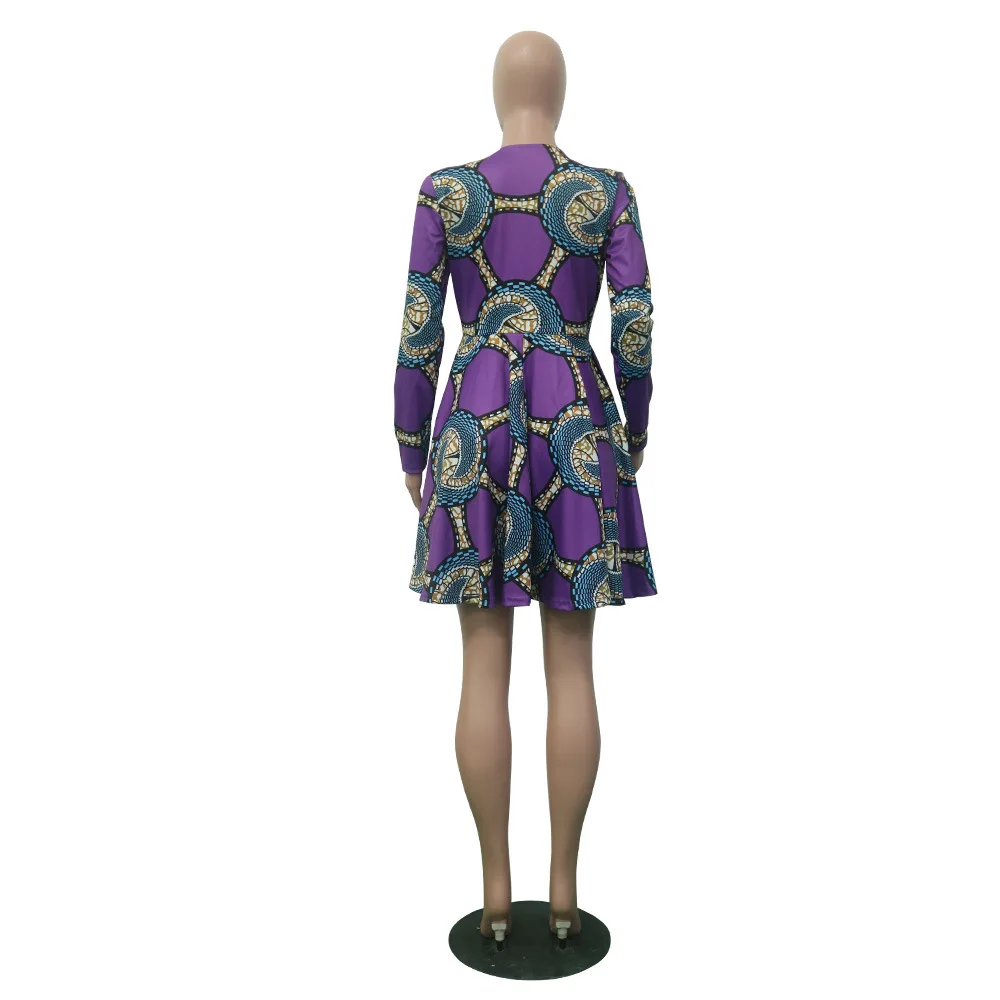 Пикантная Модная стильная женская обувь в африканском стиле с принтом, платье больших размеров
