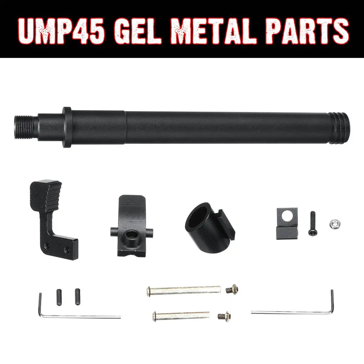 

Metal Upgrade Parts Sets For UMP45 Gel Ball Blasters Water Games Toy Guns Replacement Accessories