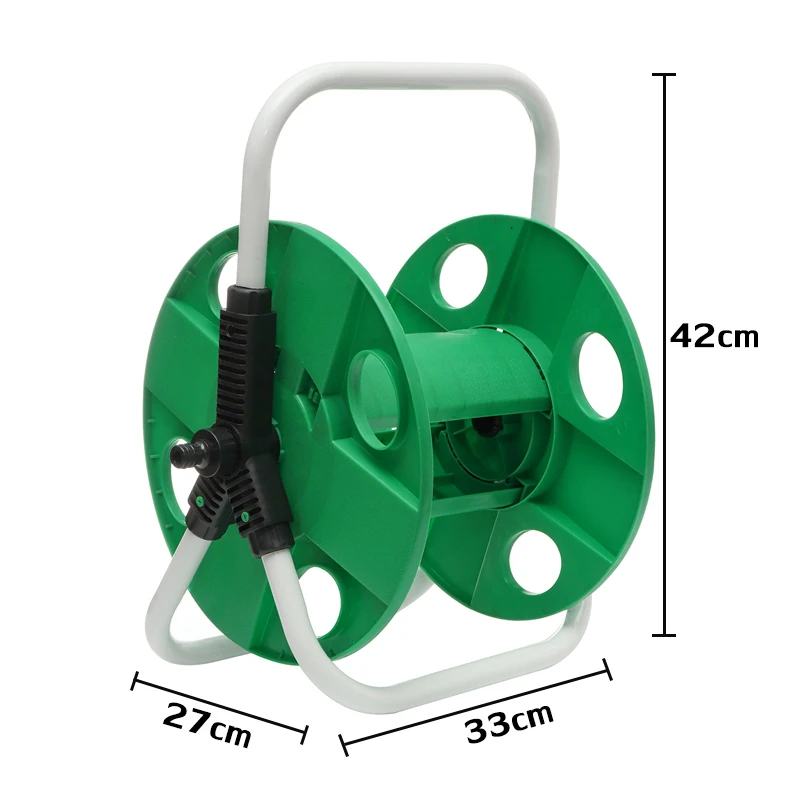 

Portable Garden Hoses Wall Mount 10-40 M 1 / 2 Water Pipe Of The Washing Machine, The Car Of Automatic Tool Holder Stand Rack