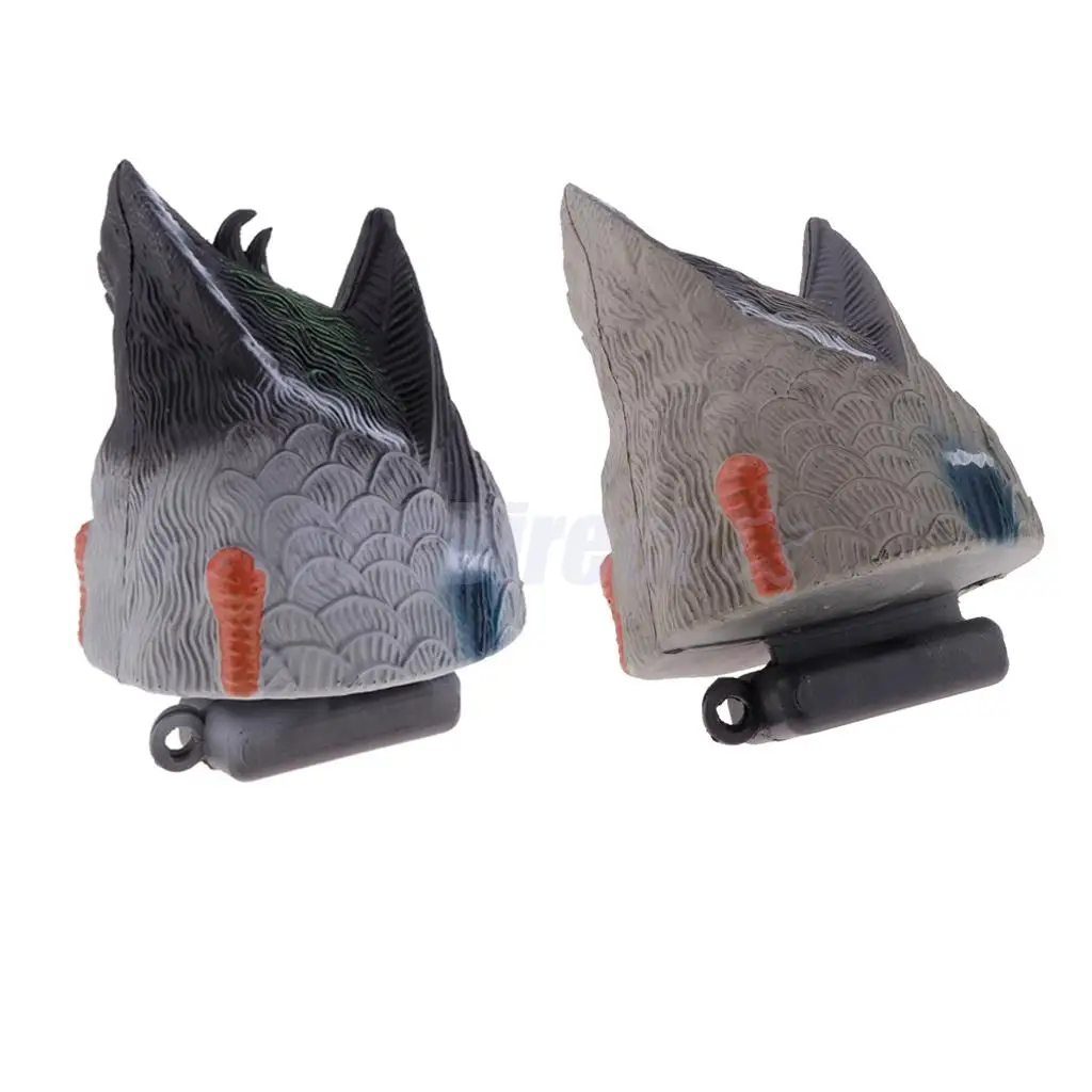 

Outdoor Hunting EVA Portable Duck Floating Fishing Hunting Butt Decoys Life Size Simulated Mallard Bait with Weighted Keel