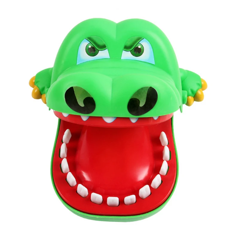 Забавная настольная игра игрушки крокодил рот дантист укуса палец игрушка