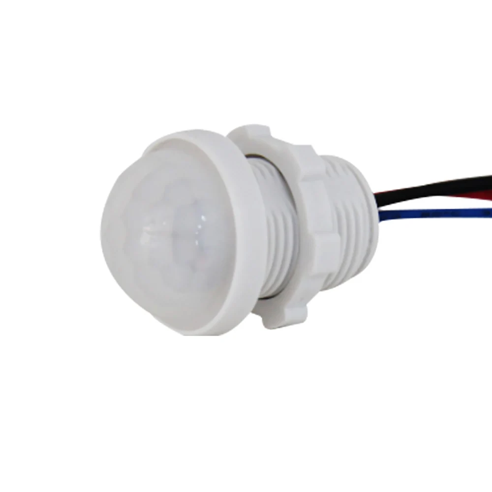 

40mm PIR Infrared Ray Motion Sensor Switch Time Delay Adjustable Ceiling Mode Detector Switching Electronic Sensors