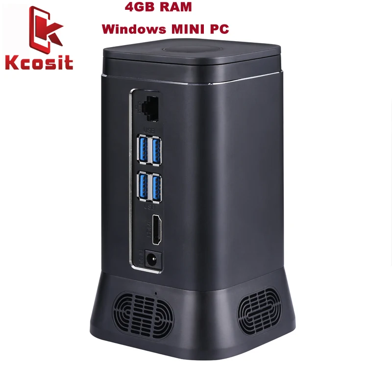 

China Mobile Mini Desktop PC Windows Pocket MINI PC Intel N4100 DDR4 RAM 4K 2.0MP Camera MIC HDMI For Video call intenet