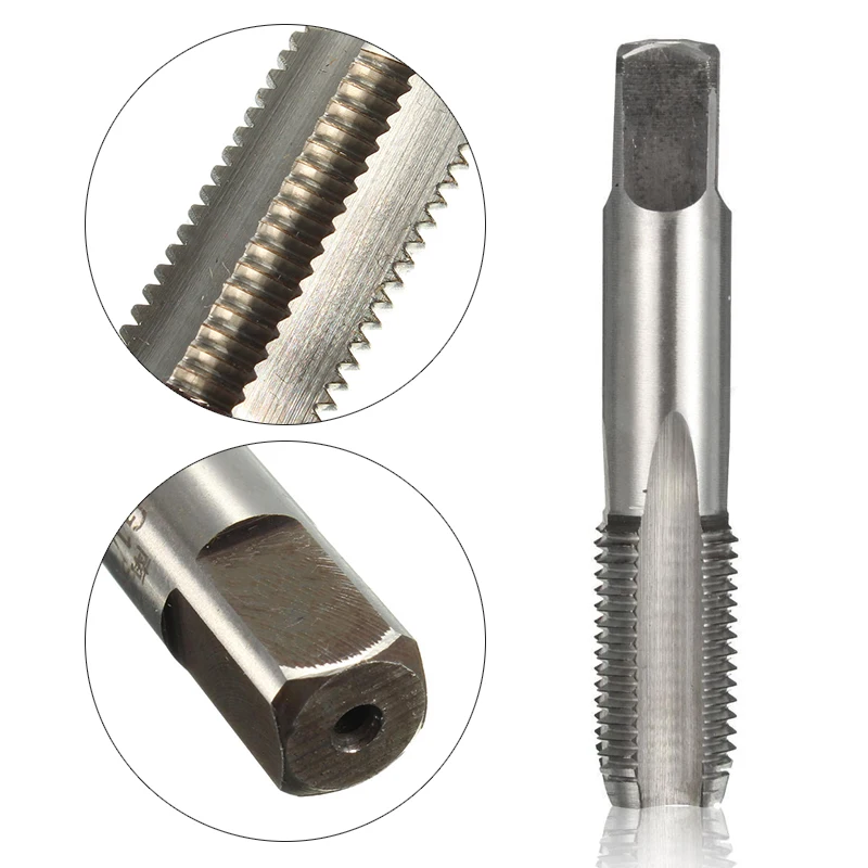 1PC HSS Straight Flute Plug Tap Thread Machine G1//4-19  65mm Drill Bits  Length