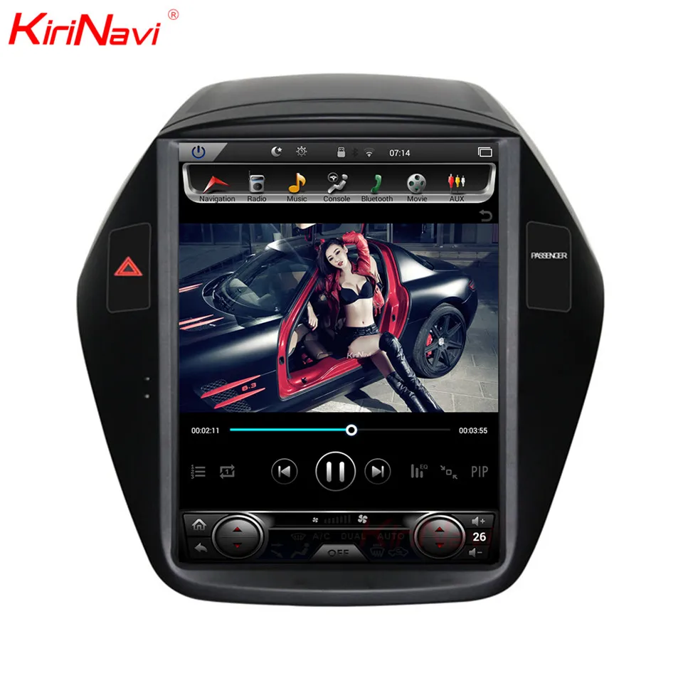Perfect KiriNavi Vertical Screen Tesla Style 10.4inch Android 7.1 Car Radio For Hyundai IX35 GPS Navigation System Multimedia 2010-2014 3 Perfect KiriNavi Vertical Screen Tesla Style 10.4inch Android 7.1 Car Radio For Hyundai IX35 GPS Navigation System Multimedia 2010-2014 3