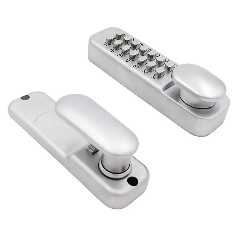 Waterproof Keyless Door Lock Mechanical Code Keypad Password Security Lock Hardware Fireproof for Long-term Outdoor Use New
