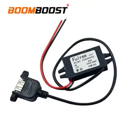 3A DC 12 V до 5 V конвертер Модуль 15 W USB выходной адаптер питания одиночный USB выходной адаптер питания