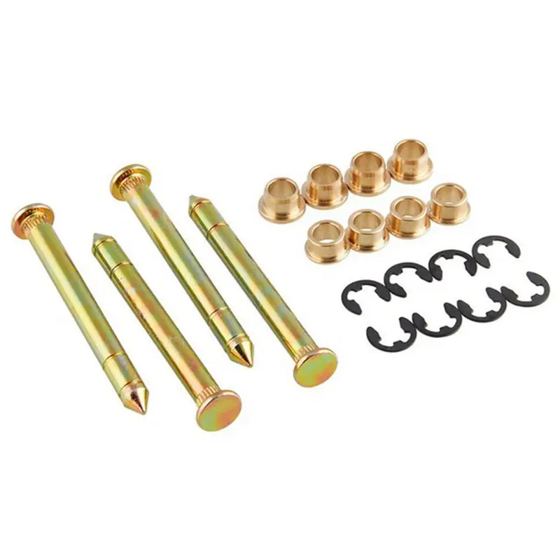 ELEG-For Ford F150 F250 F350 Bronco Door Hinge Pins Pin Bushing Kit