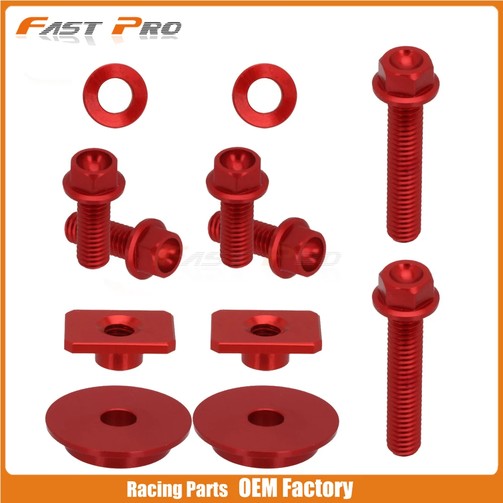 Мотоцикл Байк Пластик тела детали Болт Винты для Honda CRF450R CRF 450R 05 06 07 08 2005 2006 2007