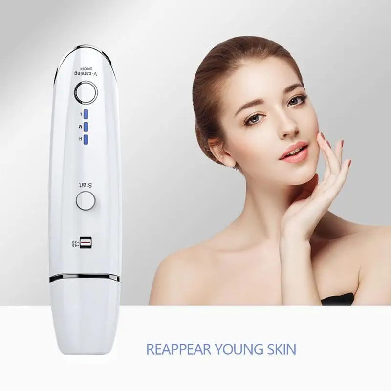 

Home Beauty Instrument Mini HIFU Radar Line Anti-Wrinkle Skin Tightening Face Lifting Beauty Machine LED Anti Wrinkle Skin Care