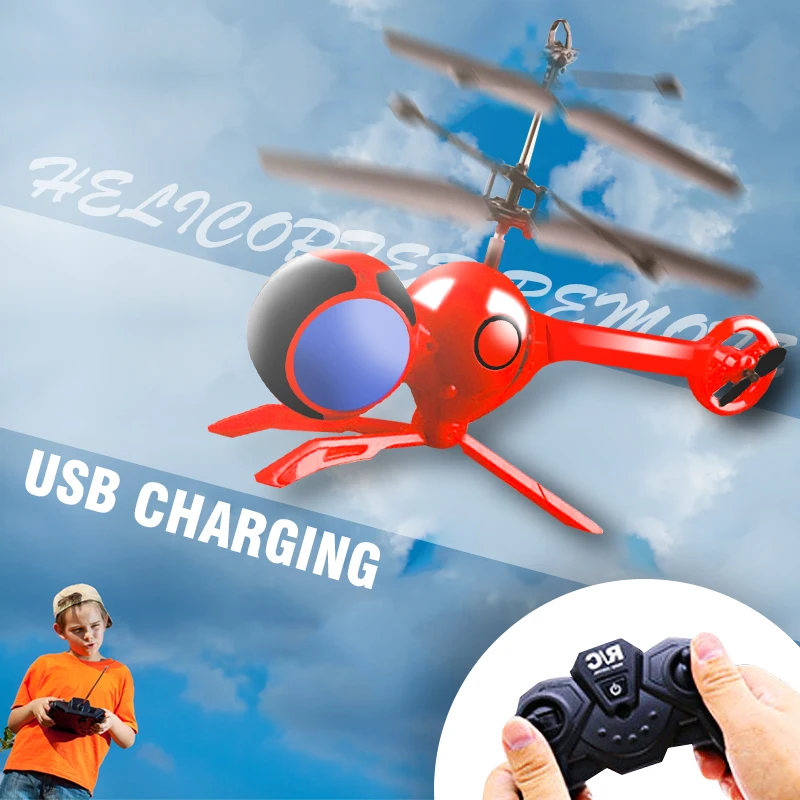 New Flying Dragonfly RC Helicopter Toy 3 Channels Infrared Remote