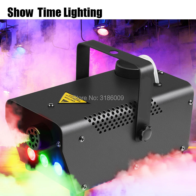 Show Time 400W Fog Machine Line/Remote Control Smoke Machine RGB Led Disco DJ Party Make Fog Home Entertain|Stage Lighting Effect| - AliExpress