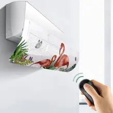 Универсальный семейный простой Регулируемый Крышка для кондиционера ветровое стекло кондиционер перегородка щит легкая установка