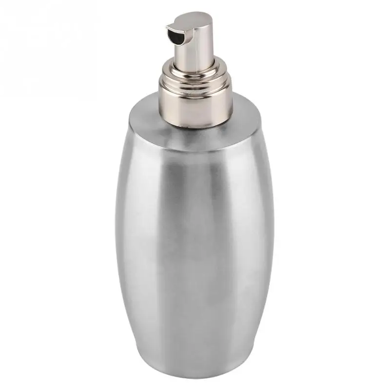 

350ml Soap Pump Bottle Stainless Steel Foam Soap Lotion Dispenser for Bath/Washroom Hand Washing Liquid Bottle Sanitizer