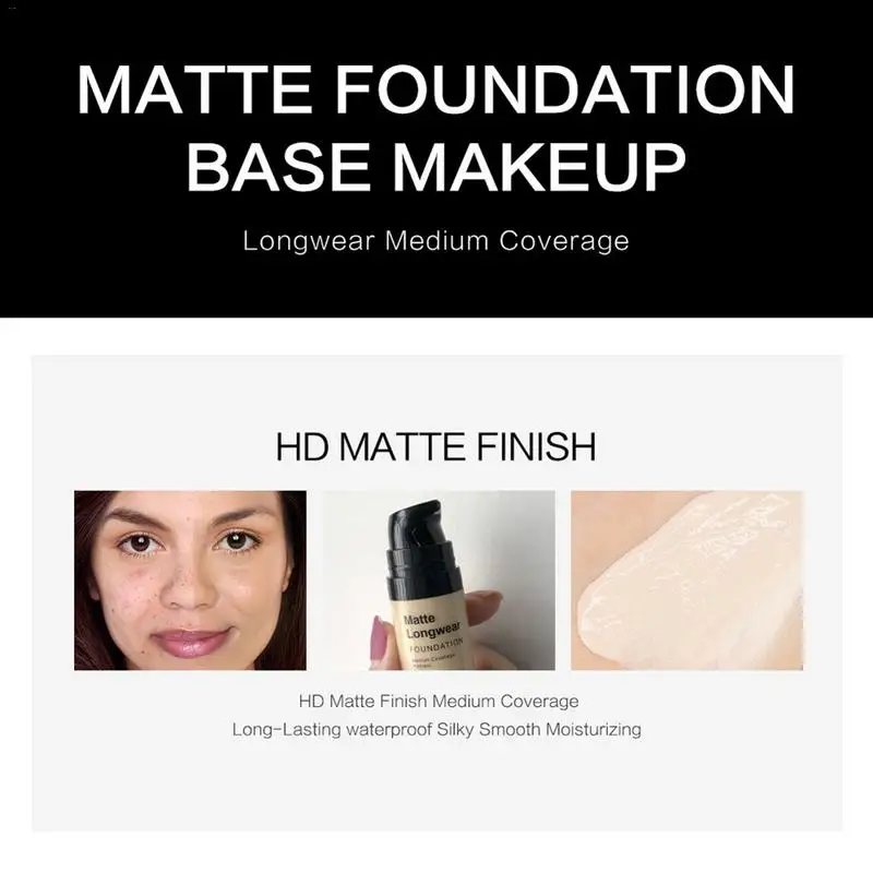 SACE крем Основа LADY Base профессиональный макияж для лица матовая отделка жидкость