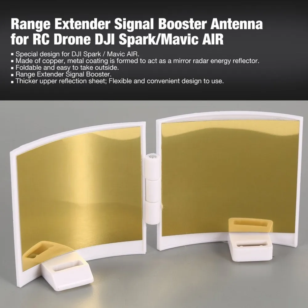 

Range Extender Signal Booster Amplifier Antenna for DJI Spark / Mavic AIR RC Drone Quadcopter Transmitter