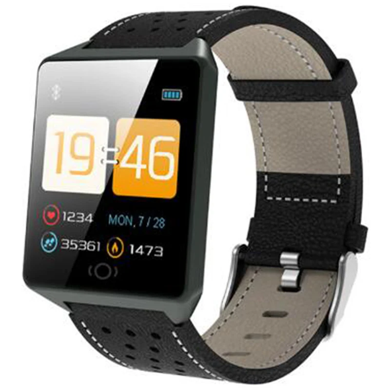 

NEW CK19 Smart Wristband Heart Rate Monitor Smart Fitness Bracelet Blood Pressure Pedometer IP67 Waterproof