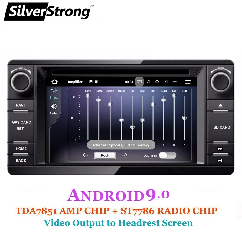 SilverStrong Android9.0 2din автомобильный DVD gps для MITSUBISHI OUTLANDER- gps DVD для Outlander Pajero DAB+ радио wifi