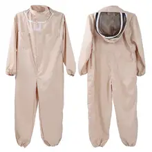 Профессиональный защитный костюм для пчеловодства на все тело L, XL, XXL, размер, оборудование для защиты пчеловода, защитная вуаль, шляпа, платье для сада
