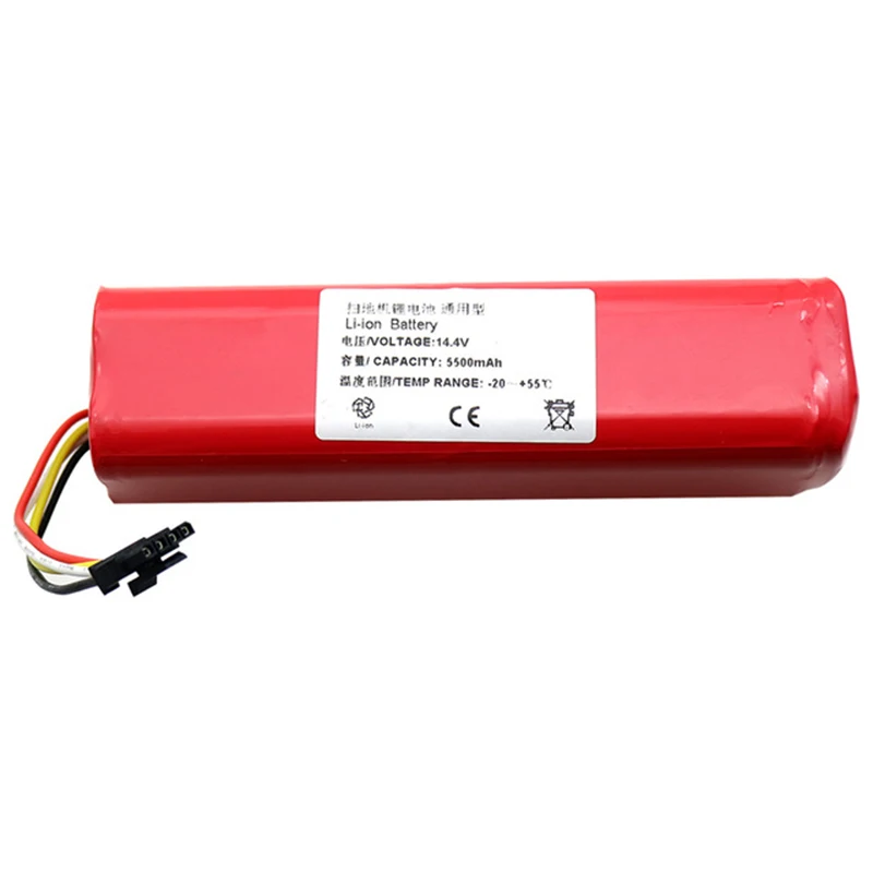 

5500Mah Li-Ion 18650 Battery For Xiaomi Mi Vacuum Robot Robotics Cleaner Mi Robot Vacuum Cleaner Accessories Roborock S50 S51