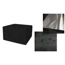 1 шт. черная садовая мебель крышка садовая Пылезащитная Водонепроницаемая Крышка для стола водонепроницаемая сумка Упаковка
