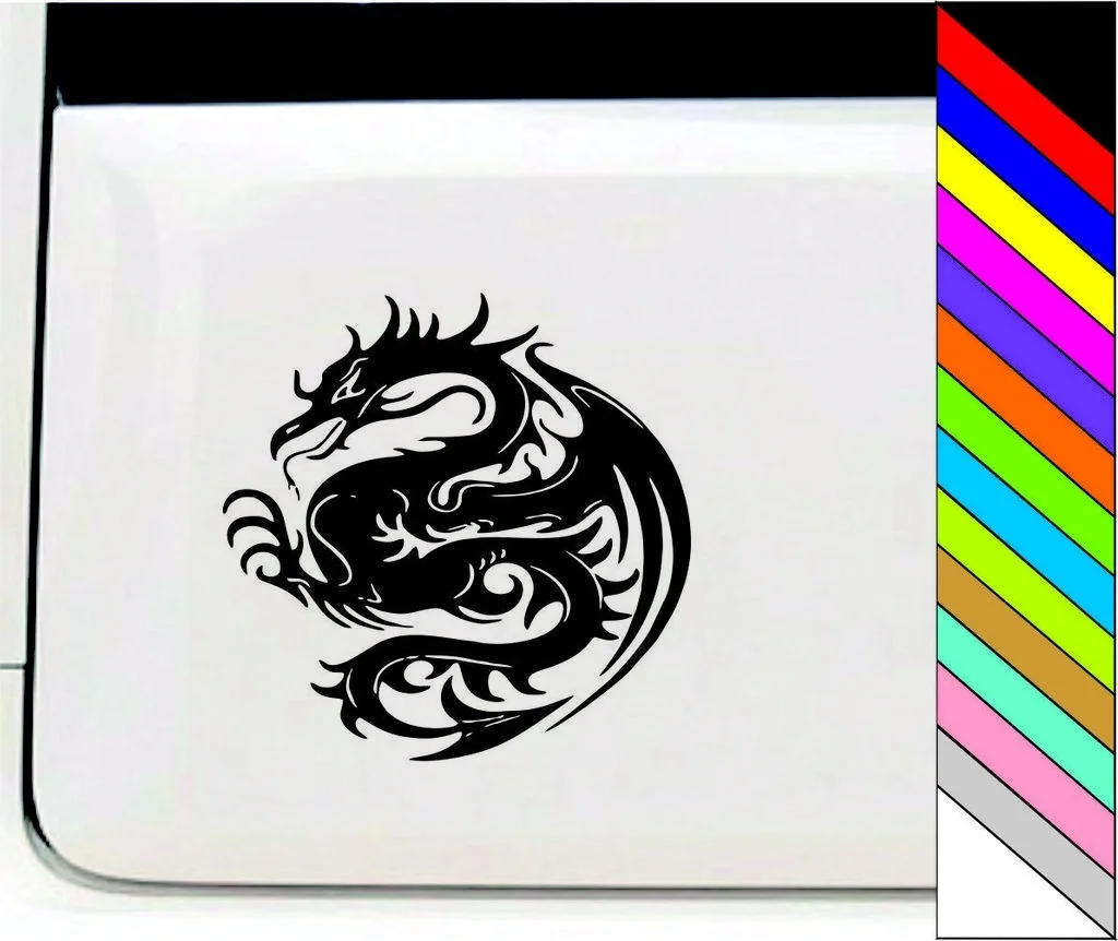 New Hood window Stickers Reflective Dargon Decal Decor 10x10cm | Игрушки и хобби