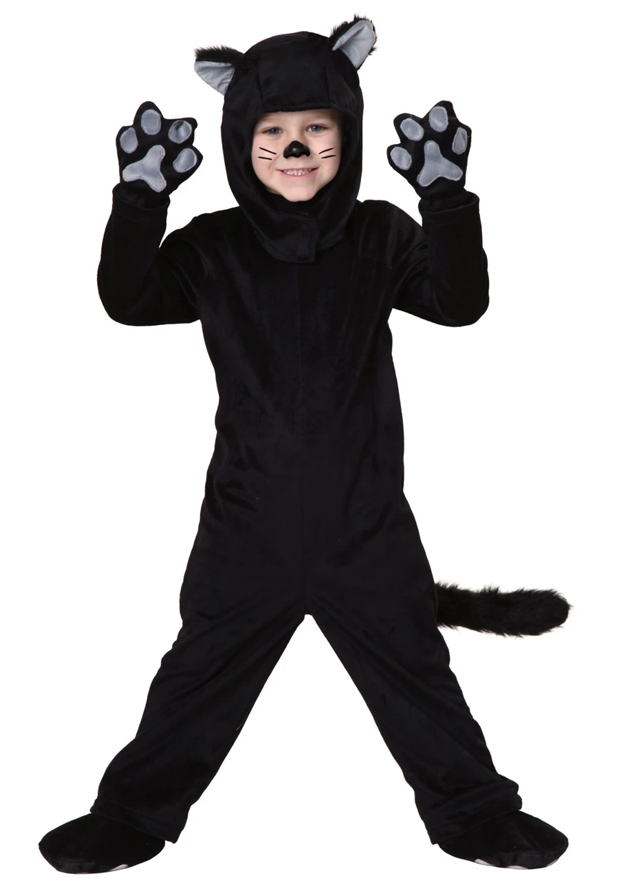 Costume Enfant Chat Noir Enfants Halloween Premium Fete Cosplay Deguisement Aliexpress