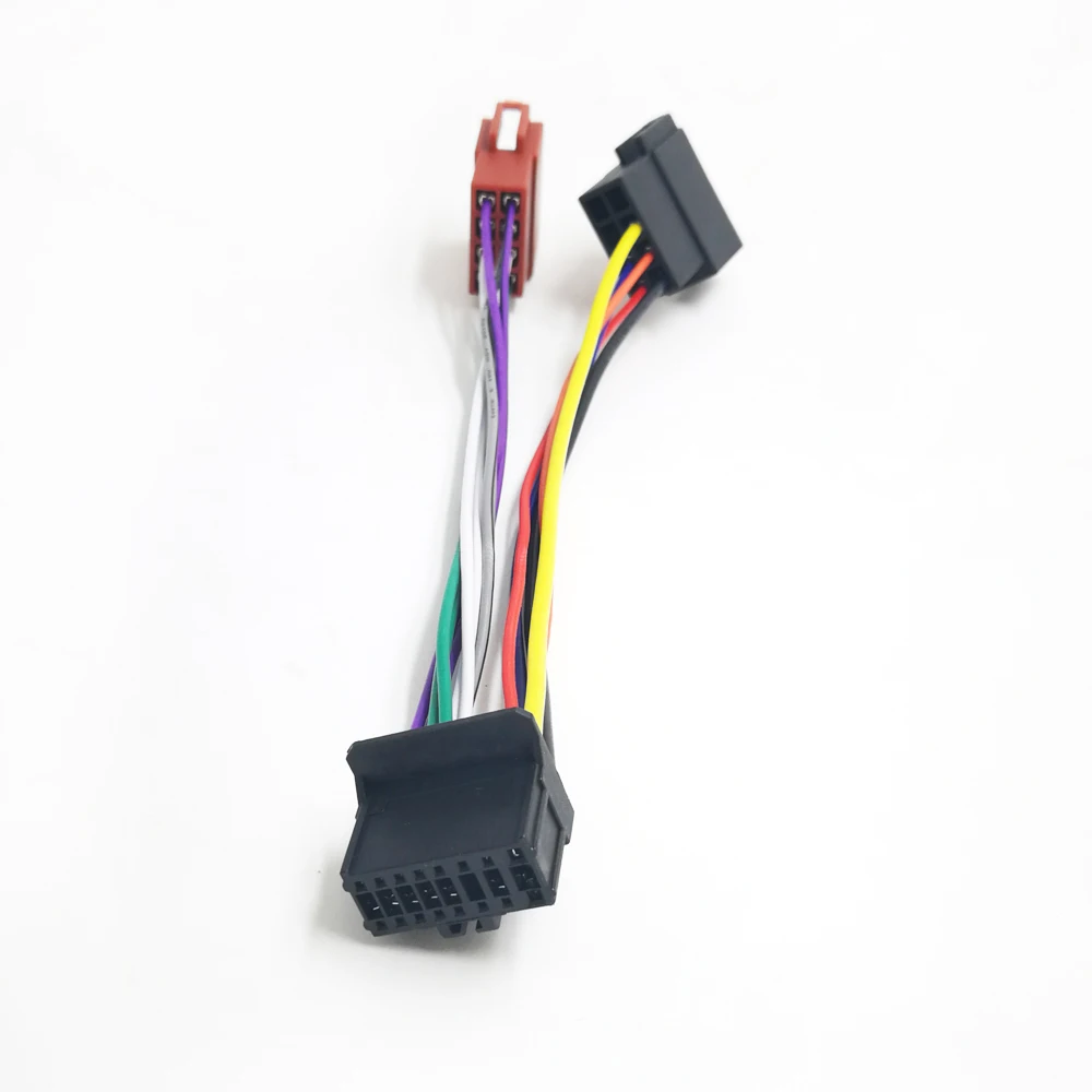 Автомобильный Фабричный стереокабель Biurlink 16Pin порт для мини кабеля с 8 контактным
