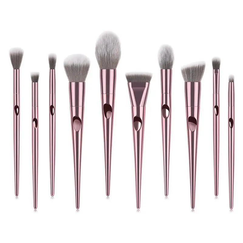 

Makeup Brushes Premium Synthetic Foundation Brush Blending Face Powder Blush Concealers Eye Shadows Make Up Brushes Kit