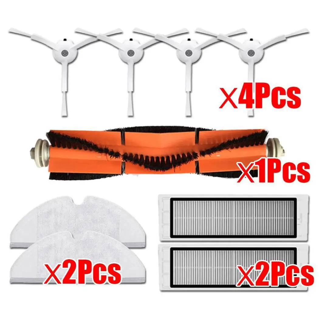 

Main Brush Hepa Filter Side Brushes Replacement for Xiaomi Mi Robot Roborock s50 s51 Roborock 2 Vacuum Cleaner Accessory Kit