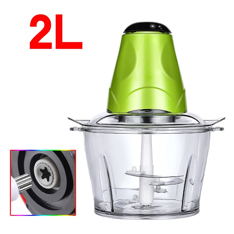 Fleischwolf Elektrische Küchenmaschine Edelstahl Gemüse Chopper Mixer Fleischwolf Elektrische Küchenmaschine Edelstahl Gemüse Chopper Mixer