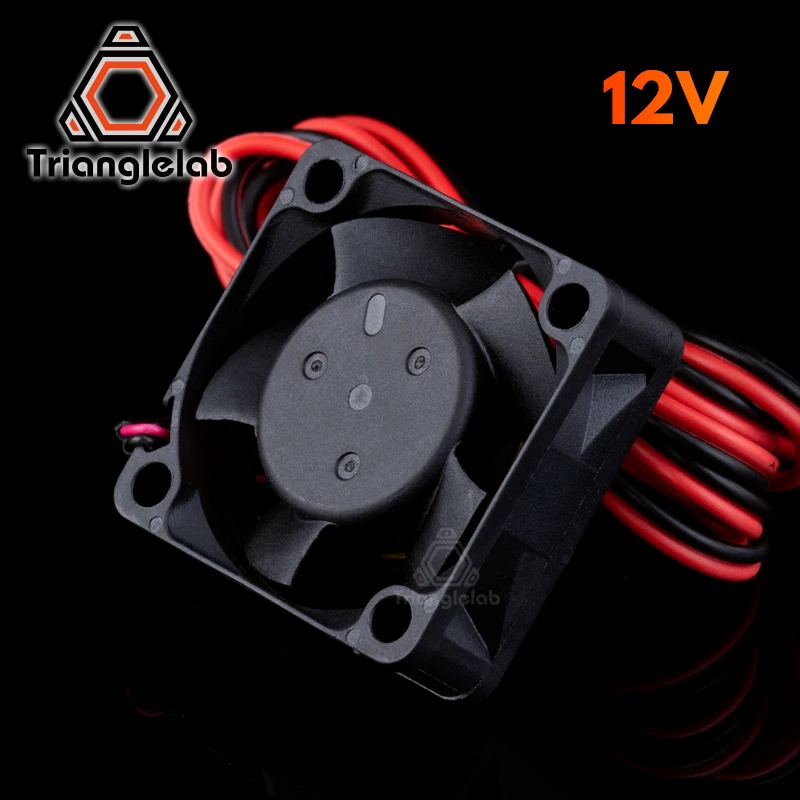 Trianglelab Baixo Nível de Ruído 3010 fã Impressora 3d Parte 30x30x10 mm Ventilador de Refrigeração 30 mm Pequeno dc 12v 24v sem Escova Ventilador de Refrigeração - Imagem 2
