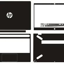 Наклейка для ноутбука из углеродного волокна для hp Pavilion 13-an0005nf an0003nf an0004TU an0002tu 13,3"