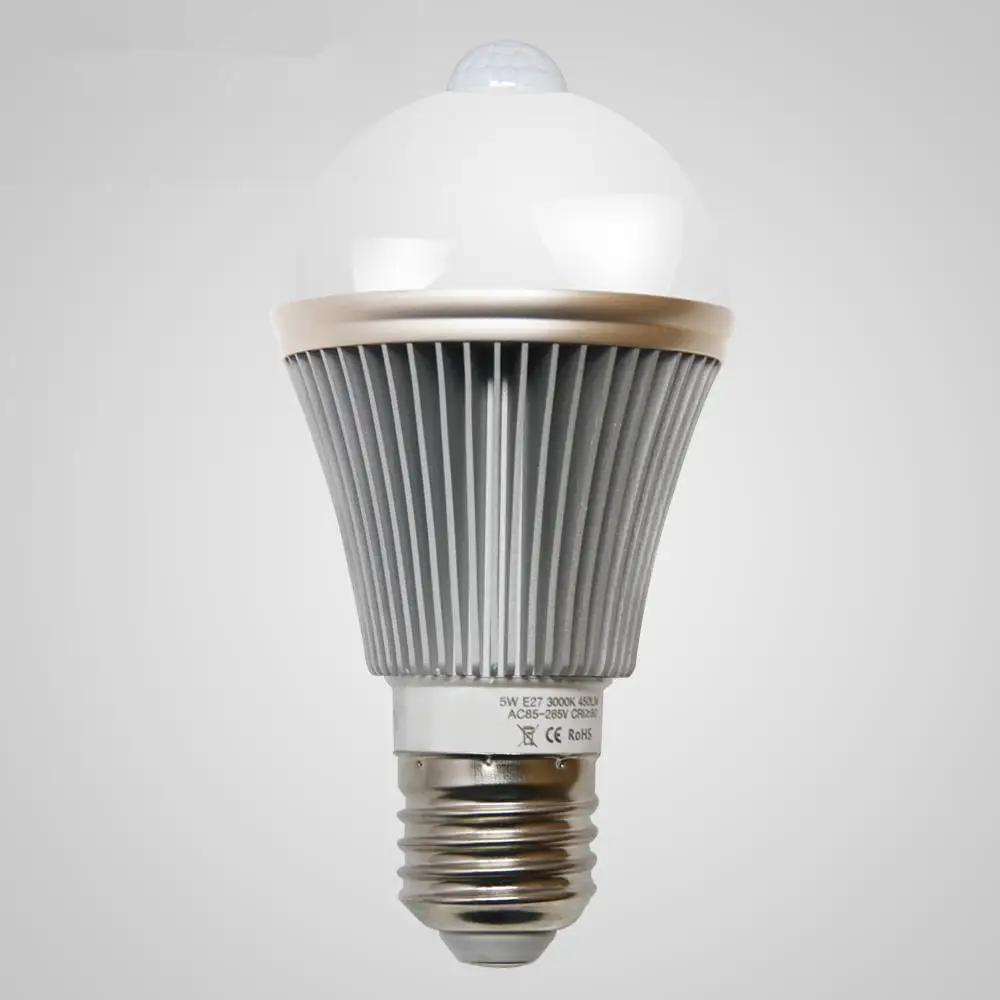 LED 5 Вт человеческий корпус автоматический светильник с датчиком движения лампа