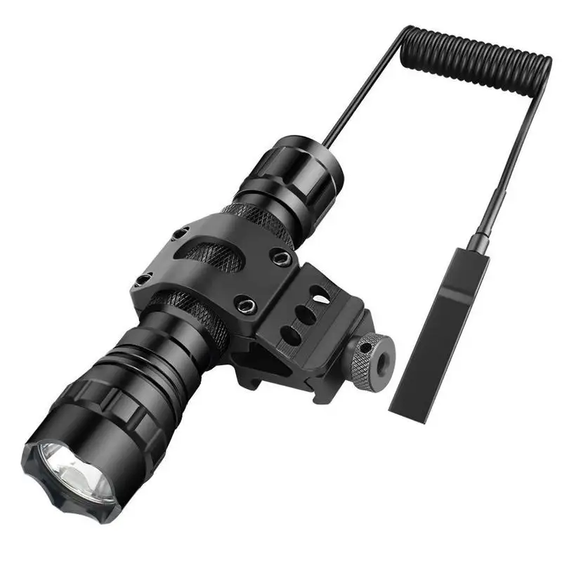 

CLAITE LED Flashlight Tactical Flashlight Led Torch 1200LM Waterproof Torch Light Hunting Light US Plug 18650 Rechargeable Torc