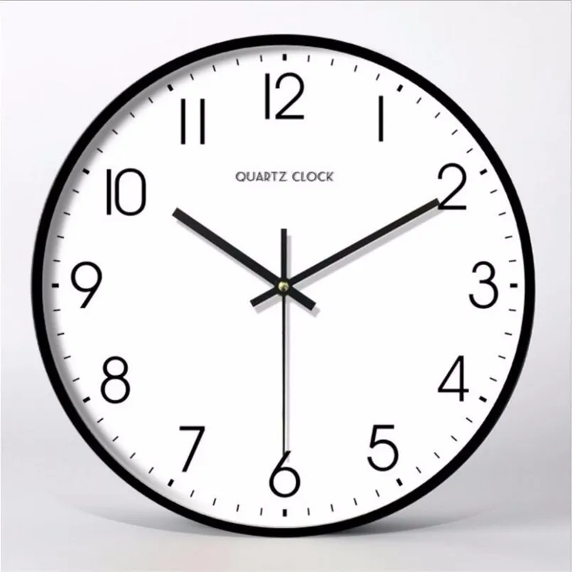 

New 3D Wall Clock Silent Movement Simple Wall Clock Modern Design 12inch/14inch Personality Fashion Mute Large Clock Home Decor