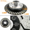 1pc Dia 75/115/125mm Diamond Dual Cutting Wheel Saw Blades Grinding Disc for Grind Sharpen Granite Marble Concrete M14 or 5/8-11 ► Photo 2/6