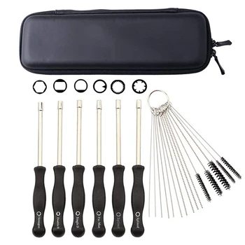 

Carburetor Adjustment Tool Screwdriver Carburetor Cleaning Kit Carrying Case for 2 Cycle Small Engine Troy-Bit Trimmer tool sets