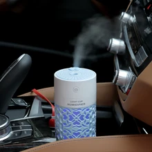 250 мл емкость увлажнитель воздуха домашний Автомобиль полый резьба ультра-тихий многоцелевой вентилятор ночник Автомобильный увлажнитель воздуха