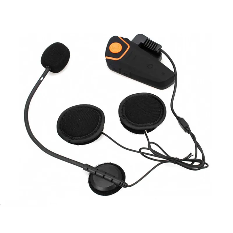 Водонепроницаемая беспроводная гарнитура для мотоциклетного шлема Bluetooth BT FM