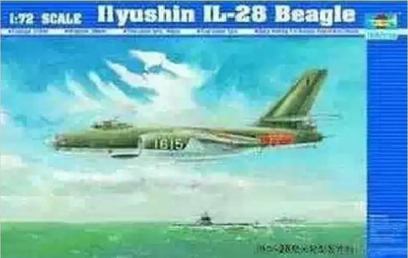 Модель Trumpeter 1/72 01604 Ilyushin IL-28 Beagle | Игрушки и хобби