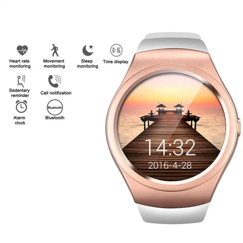 Multifunctional Bluetooth Smart Watch Full Circle Press Screen Call Watch Support Sim TF Card