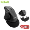 Мышь Компьютерная Delux M910GB беспроводная эргономичная, 9 Кнопок, Usb ► Фото 1/6