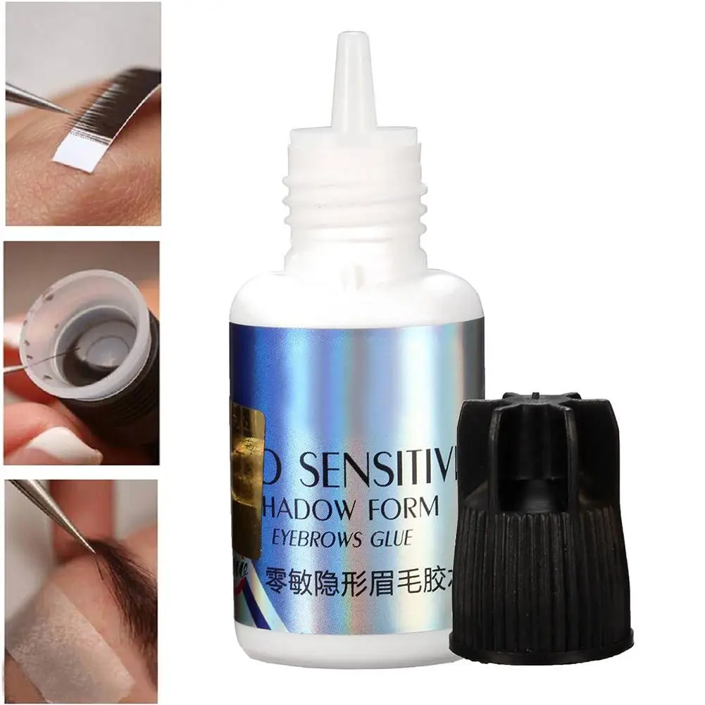 10ml Tasteless Non irritating Grafted Eyebrow Eyelash Extension Glue
