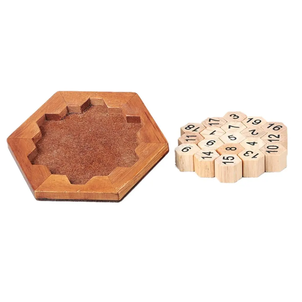 

Luban Lock Toy Puzzle Digital Honeycomb Chess Professional Chess Poker Cards Darts Intellectual Game For Children Adult