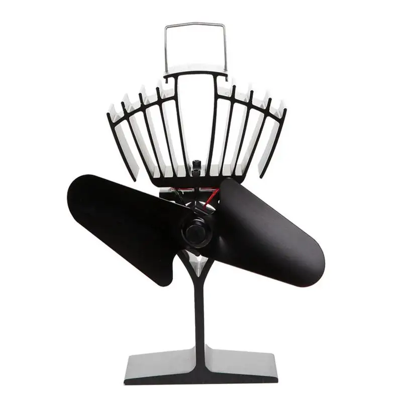 

25cm Height Heat Powered Stove Fan Europe and America Eco Friendly Thermal Power Fan Fireplace Fan