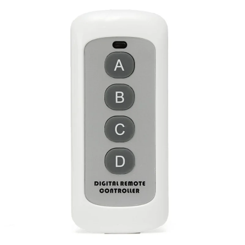 

433MHz Wireless Remote Controller DC12V 4BTN Wireless Code Key Remote Control Switch Transmitter For Garage Door
