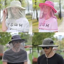 Новая сетчатая крышка практичная уличная туристическая защита для кемпинга антимоскитная сетка шляпа портативная